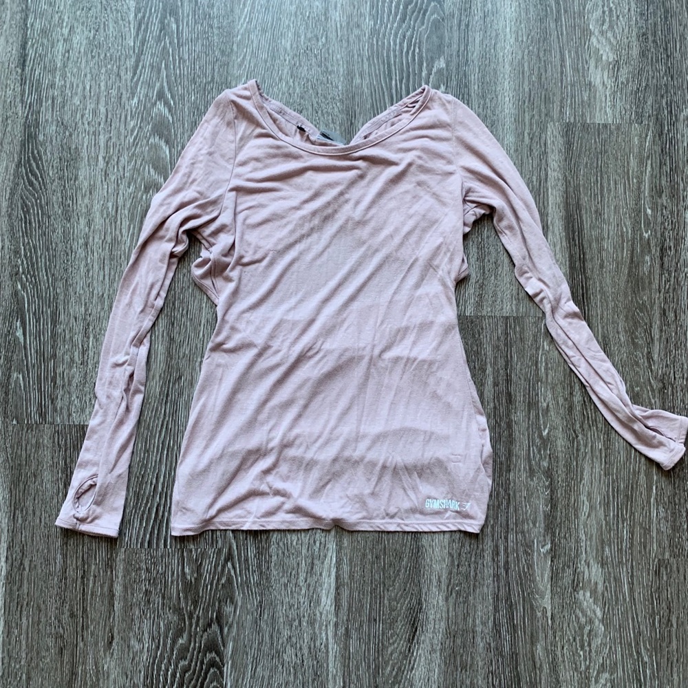 Gymshark Open Cross Back Long Sleeve